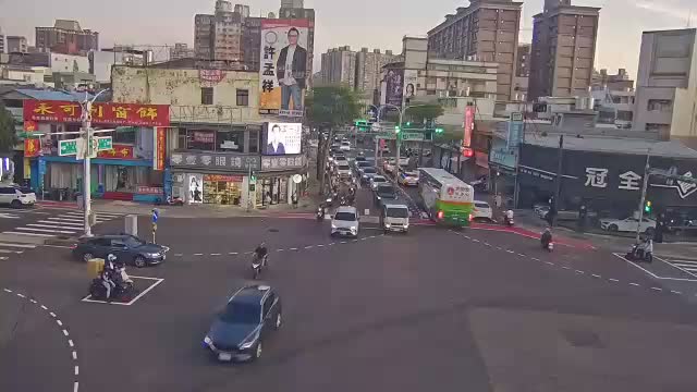 文中路國際路口(中油斜對面號誌桿)