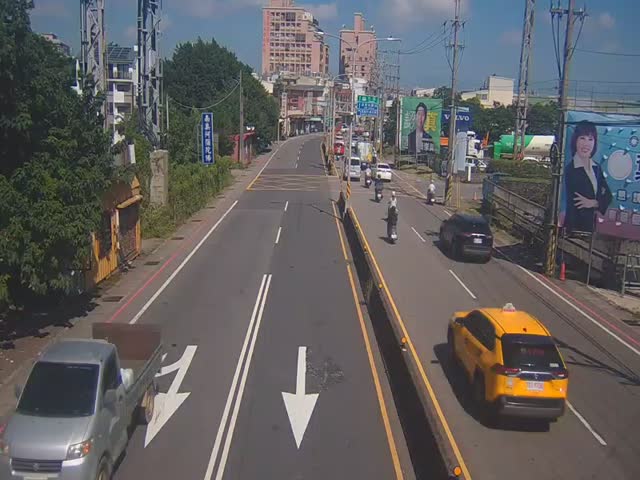 中園路二段與中園路二段55巷路口
