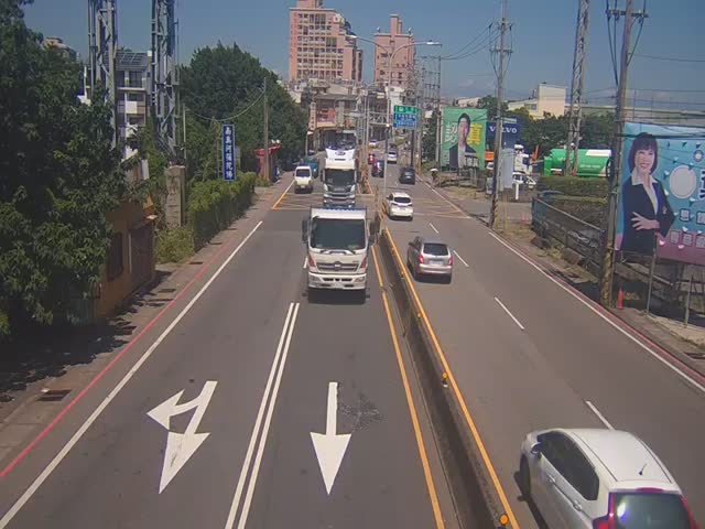 中園路二段與中園路二段55巷路口