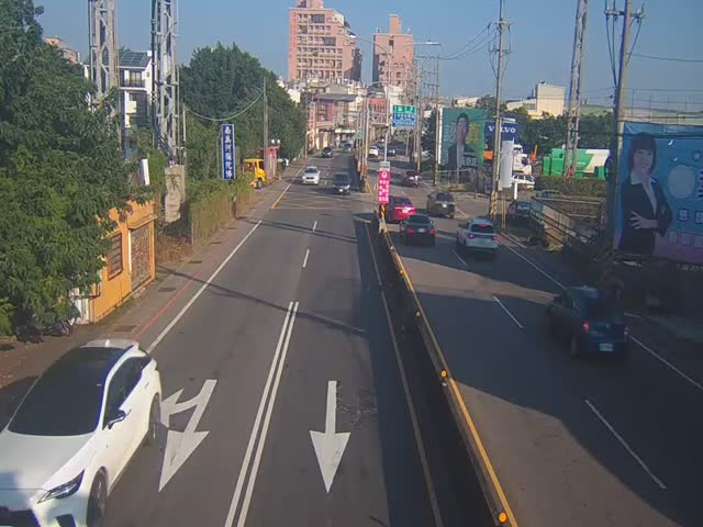 中園路二段與中園路二段55巷路口