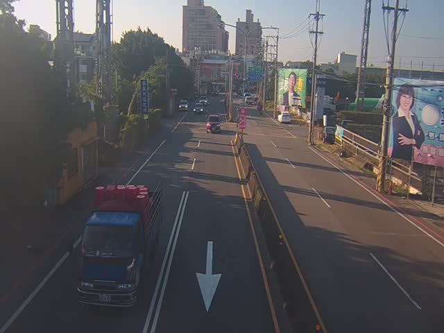 中園路二段與中園路二段55巷路口