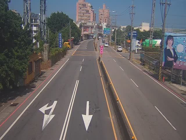 中園路二段與中園路二段55巷路口