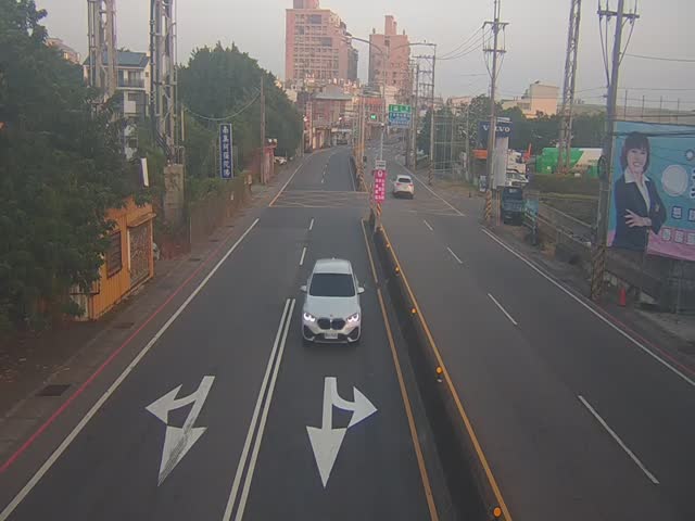 中園路二段與中園路二段55巷路口