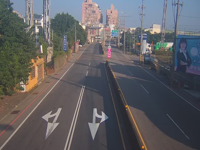 中園路二段與中園路二段55巷路口