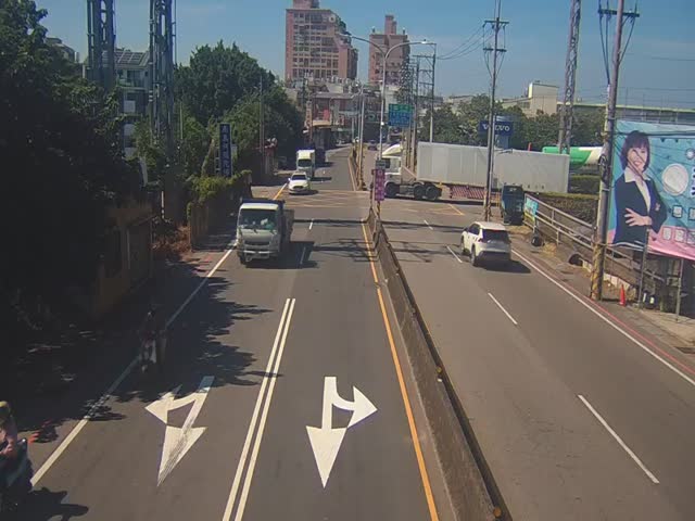 中園路二段與中園路二段55巷路口