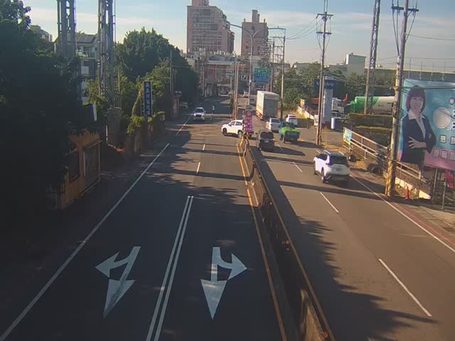 中園路二段與中園路二段55巷路口
