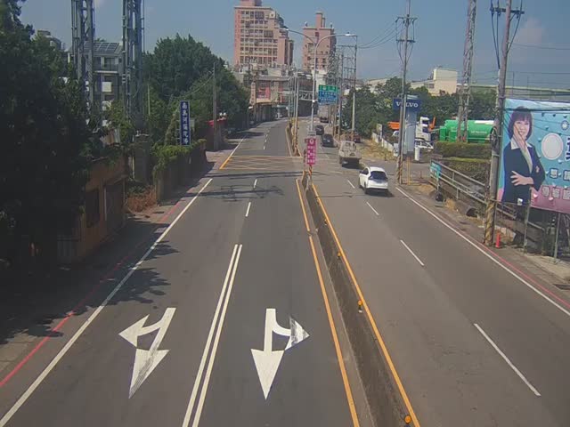 中園路二段與中園路二段55巷路口