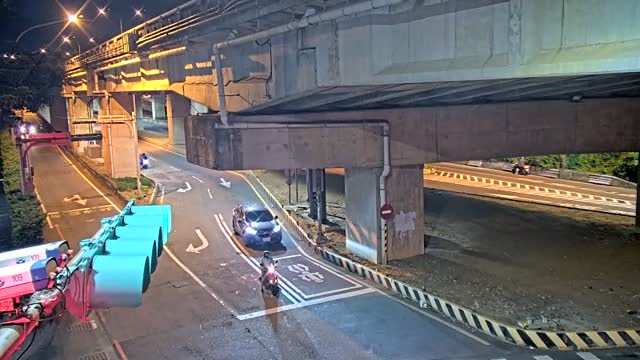 延平路台66交流道南側出口匝道路口(台66橋下或匝道路口號誌桿)