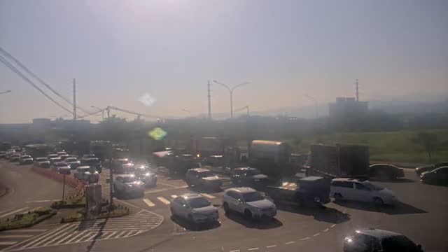 和平路與福德一街(福德一路號誌燈桿)