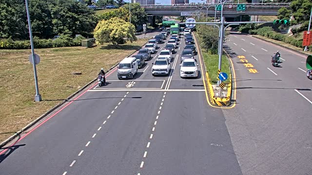 中山北路與交流道北閘