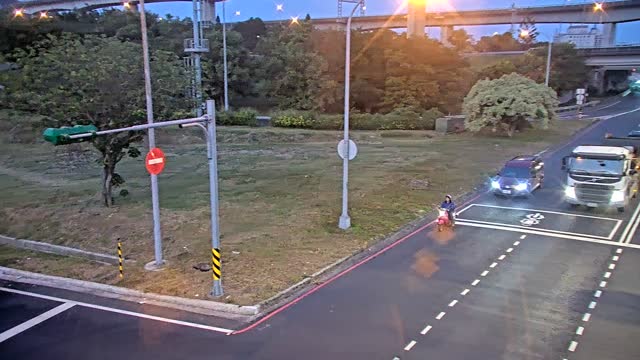 中山北路與交流道北閘