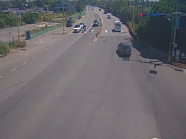 中正東路與往機場匝道