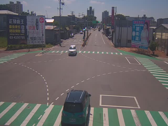 中正東路與青昇路(中正東路往南)(大園)