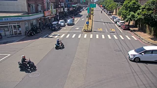 成功路一段與工業五路、民權路口