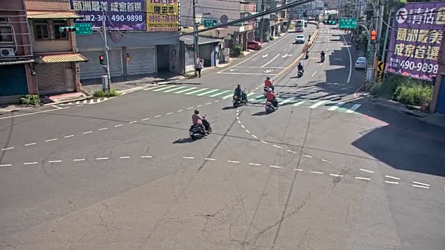 中山東路一段與校前路、梅高路三段路口