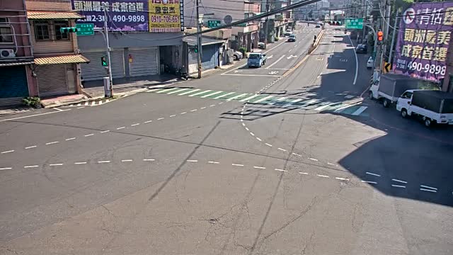 中山東路一段與校前路、梅高路三段路口